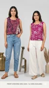 K 812 Vol 2 By Naisha Cotton Printed Reversible Ladies Crop Tops